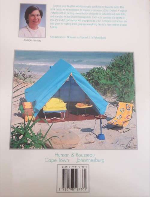 DOLL'S CLOTHES 2 - DOLL SIZE 29 & 30 CM OR 11 1/2 & 12" - A BOOK OF PATTERNS - ANNATJIE HENNING