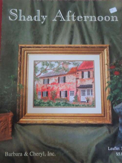 "SHADY AFTERNOON" CROSS STITCH PATTERN - BY BARBARA & CHERYL