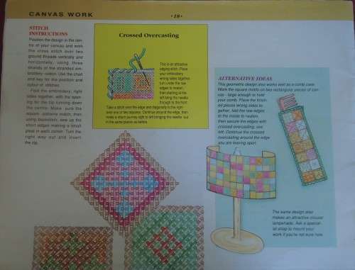 "CREATIVE CROSS-STITCH 1" CROSS STITCH BOOK -36 PAGES