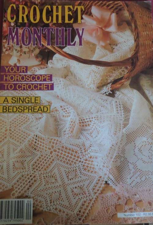 CROCHET MONTHLY # 102 - 32 PAGES A4 SIZE