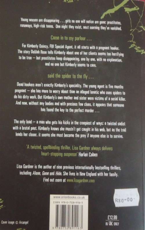 LISA GARDNER "SAY GOODBYE" - LARGE SOFT COVER