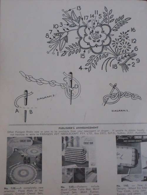 PARAGON CROCHET BOOK # 121 - CROCHET DESIGNS