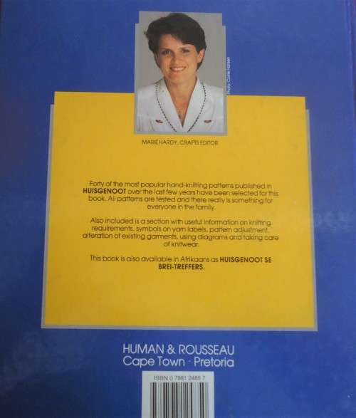 HUIS GENOOT-FAVOURITE KNITS- A CHOICE OF 40 SA HAND-KNIT PATTERNS FOR THE WHOLE FAMILY-100 PAGES
