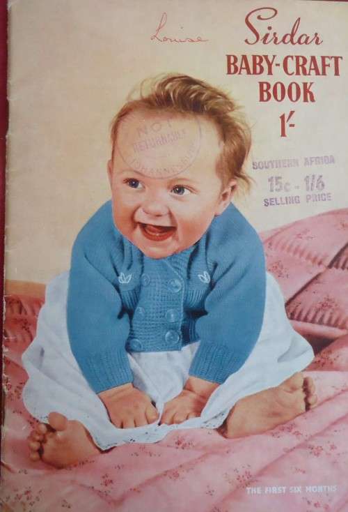 SIDAR BABY CRAFT BOOK - FOR THE FIRST SIX MONTHS - 32 PAGE A5 SIZE BOOKLET