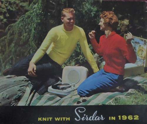 KNIT WITH SIDAR IN 1962 - 24 A5 PAGES WITH KNITTING PATTERNS
