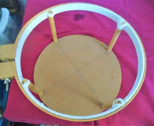 12" / 32 CM LOOM WITH STANDING WHITE BINDING FRAME  & EXPANDER WITH SCREW