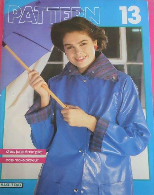 MAKE IT EASY PATTERN NUMBER 13- DRESS-JACKET-GILET-EASY MAKE PLAYSUIT