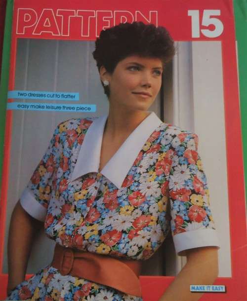 MAKE IT EASY # 15 - TWO DRESSES CUT TO FLATTER - EASY MAKE LEISURE THREE PIECE