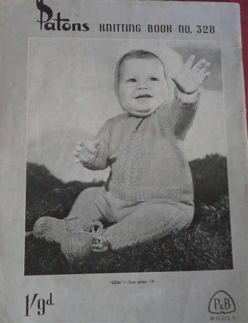 PATONS-KNITTING BOOK NO. 328 - 32 A4 PAGES