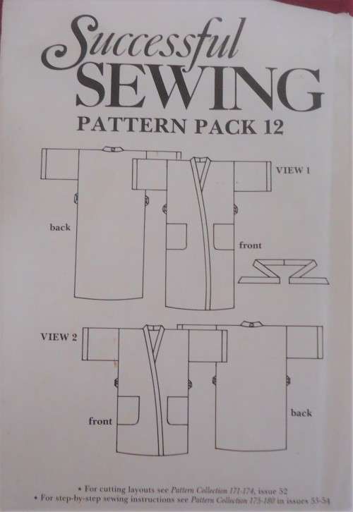 SUCCESSFUL SEWING  PATTERN PACK 12 GOWN WITH TIE BELT 8 - 18 COMPLETE & UNCUT