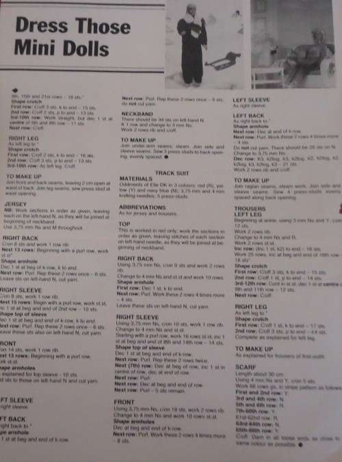 DRESSS THOSE MINI DOLLS -   BARBIE SNAZZY PANTS & JERSEY OUTFIT & KEN - A SMART TRACKSUIT