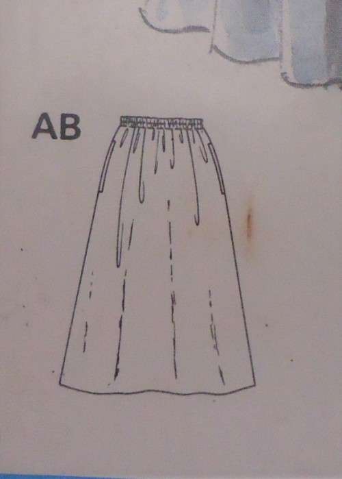 BURDA PATTERN 5064 SET OF SKIRTS SIZES LADIES 12 - 22 COMPLETE & UNCUT