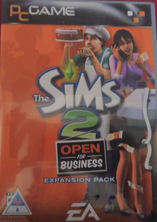 PC GAME -THE SIMS 2 OPEN FOR BUSINESS EXPANSION PACK