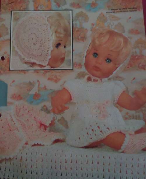 YOUR FAMILY-SEPTEMBER 1980-LAYETTE-FIRST LOVE-DRESS-JACKET-BONNET-PANTS-BOOTEES & SHAWL-CROCHET