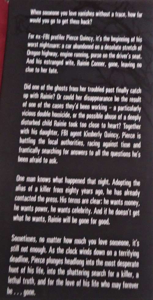 LISA GARDNER "GONE" -LARGE SIZE HARD COVER WITH DUST JACKET