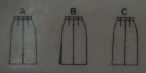 BURDA PATTERN 7741 SET OF SKIRTS SIZE 12-14-16-18-20-40-42 COMPLETE