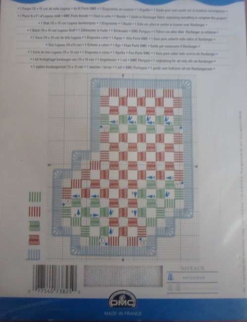 DMC T 995 K - HARDANGER  KIT -  COMPLETE & UNUSED