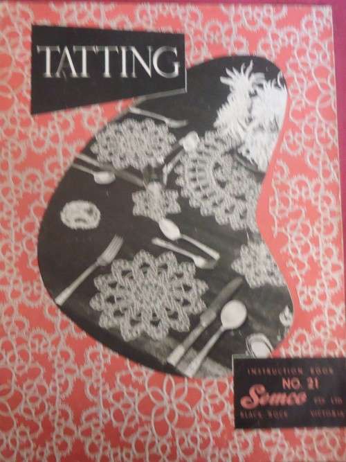 SEMCO TATTING INSTRUCTION BOOK NO 21 - 16 PAGE A4 BOOK