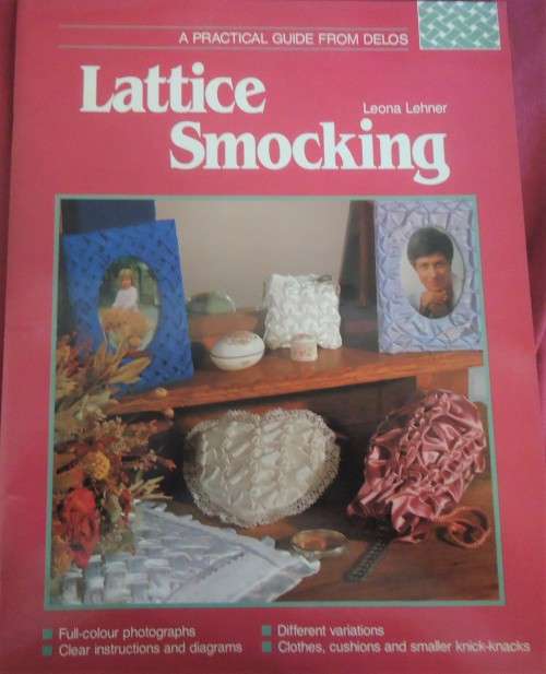 LATTICE SMOCKING - DELOS - 32 PAGE SOFT COVER BOOK