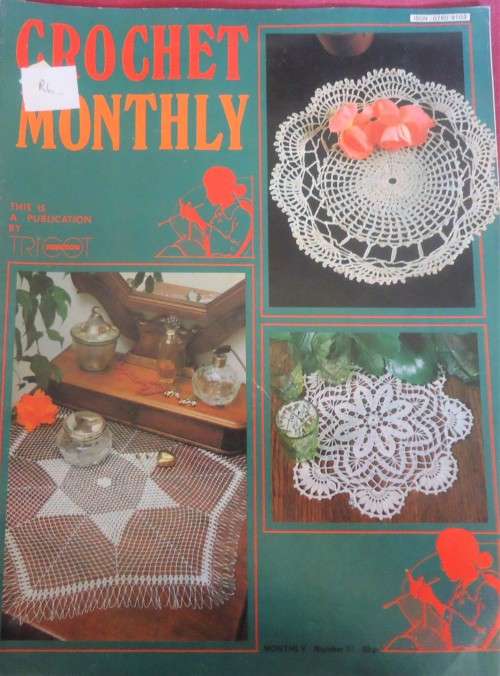CROCHET MONTHLY NUMBER 51 -32 A4 PGS