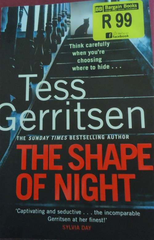 TESS GERRITSEN "SHAPE OF THE NIGHT  LARGE SOFT COVER