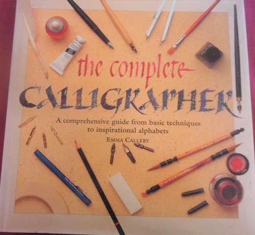 THE COMPLETE CALLIGRAPHER-EMMA GALLERY-180 PAGES HARDCOVER WITH DUST JACKET
