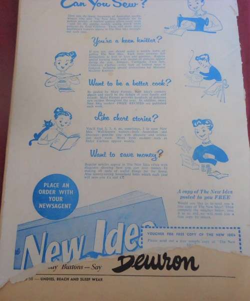 VINTAGE "UNDIES, BEACH AND SLEEP WEAR"  BY ENID GILCHRIST - 7 MONTHS - 7 YEARS - 52 PAGES