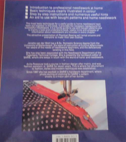 PRACTICAL SEWING - DELOS GUIDE BY JANETTA VAN DER WALT & ANITA ROSSOUW - 80 PAGE SOFT COVER