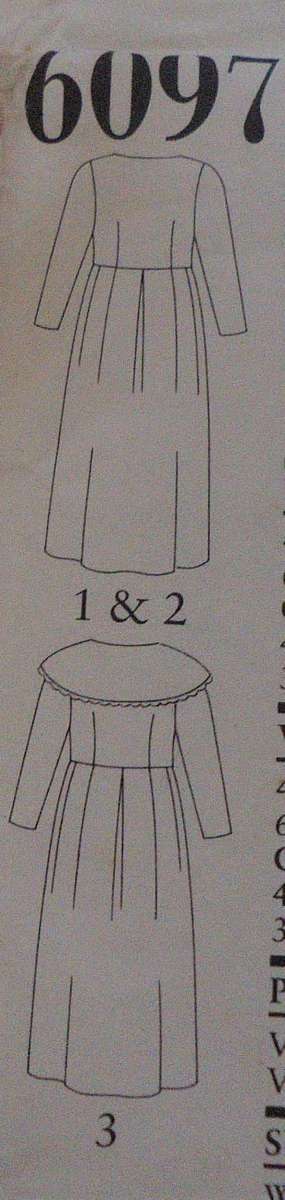 NEW LOOK PATTERNS 6097 PLEASANT DRESSES SIZES 8 - 18 COMPLETE SEE LISTING