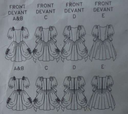 BUTTERICK  PATTERN 6428 GIRL'S DRESS WITH OR WITHOUT DRAPE- SIZE 2-3-4 YEARS SEE LISTING