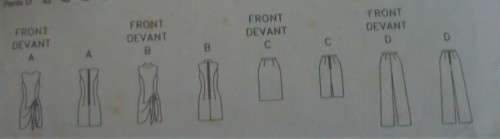 BUTTERICK PATTERN B4227  STUNNING TOP-SKIRT-PANTS SIZE 18-20-22 COMPLETE