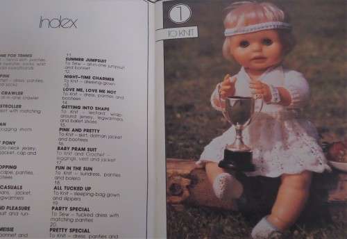 WOMAN`S VALUE-BOOK OF FIRST LOVE DOLL PATTERNS VOL 2- 20 PATTERNS -48 PAGES