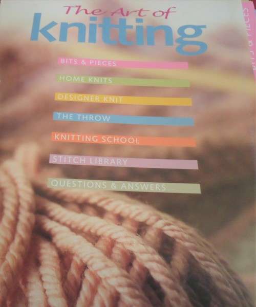 THE ART OF KNITTING -  5 LEVER ARCH FILES FULL (THE COMPLETE SET) OF KNOWLEDGE WITH EXTRA PATTERNS