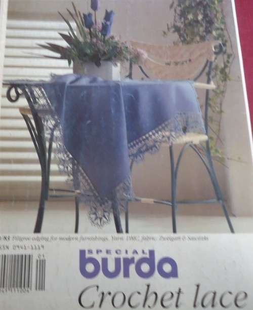 SPECIAL BURDA CROCHET LACE MAGAZINE - 64 PAGES WITH PULLOUT SECTION