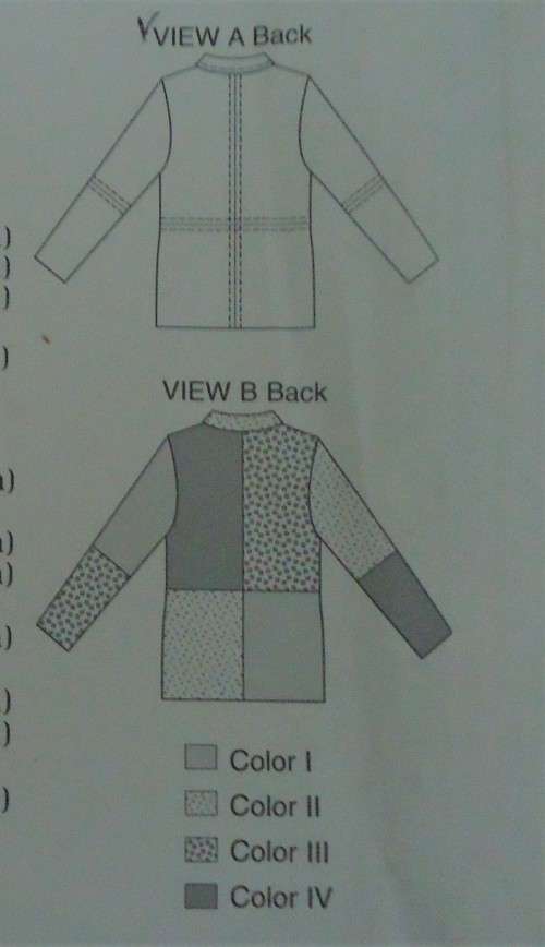 KWIK SEW PATTERNS 3129 LADIES JACKET -SIZES X-SMALL-SMALL-MEDIUM-LARGE-XLARGE-COMPLETE-UNCUT-F/FOLDE