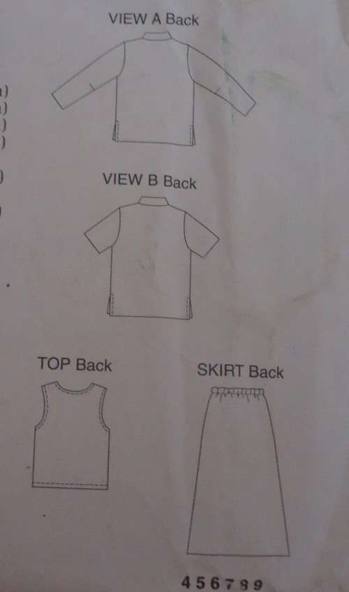 KWIK SEW  PATTERNS 3077 JACKET--SKIRT-TOP-SIZE XS-S-M-L-XL-COMPLETE - CUT TO M