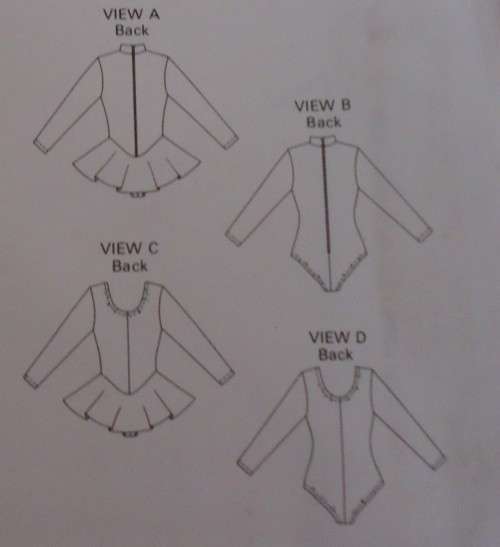 KWIK SEW PATTERN 2178 GIRLS LEOTARD-SIZE 8-10-12-14 YEARS COMPLETE-UNCUT-FACTORY FOLDED-SEALED
