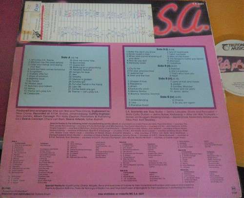 LET'S PLAY S.A. - TRUTONE MUSIC VINYL LP S.A. 5621 - ORANGE VINYL