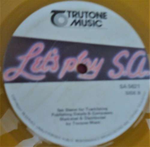 LET'S PLAY S.A. - TRUTONE MUSIC VINYL LP S.A. 5621 - ORANGE VINYL