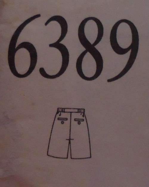 NEW LOOK PATTERNS 6389 BOYS SHORTS  SIZE  4 - 12 YEARS - COMPLETE