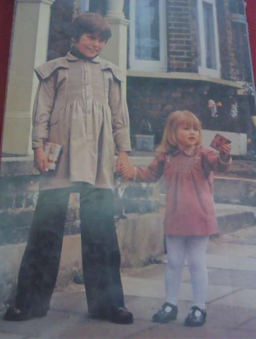 SMOCKS & SMOCKING-BEVERLEY MARSHALL-104 PAGE HARDCOVER BOOK WITH DUST JACKET