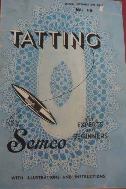 SEMCO #19 - TATTING BOOK - 32 PAGE A5 BOOK