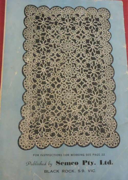 SEMCO #19 - TATTING BOOK - 32 PAGE A5 BOOK