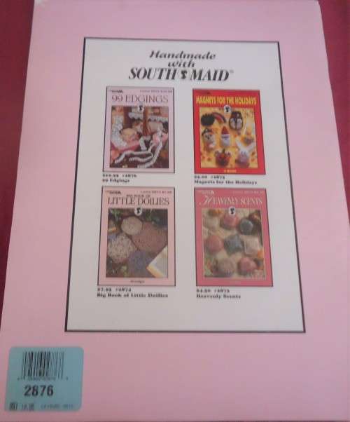 ARTS LEISURE #2876 - 99 EDGINGS - 56 A4 PAGES SOFT COVER