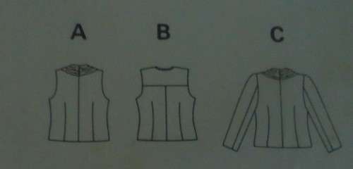 BURDA COUTURE 5049 DOUBLE BREASTED TOP-SHORTS-PANTS SIZE 10 - 20 COMPLETE