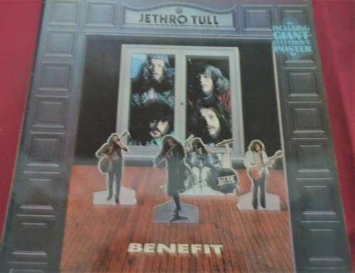 JETHRO TULL - BENEFIT - GERMAN ISSUE 1970 ISLAND GATEFOLD VINYL LP -6339 009 - V/CLEAN