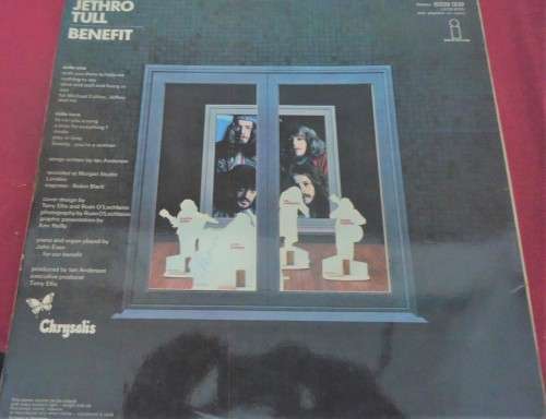JETHRO TULL - BENEFIT - GERMAN ISSUE 1970 ISLAND GATEFOLD VINYL LP -6339 009 - V/CLEAN