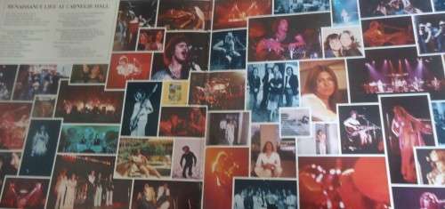 RENAISSANCE - LIVE AT CARNEGIE HALL-USA ISSUE 1983 SIRE DOUBLE VINYL GATEFOLD LP SET - 2XS 6029