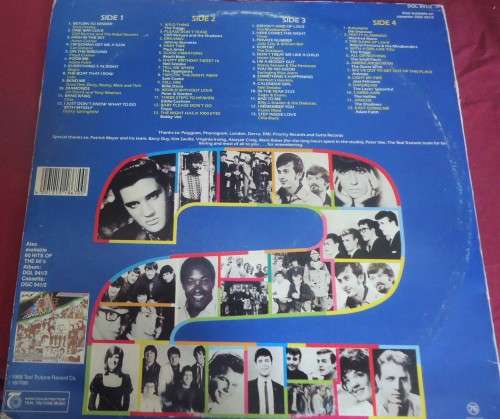MORE HITS OF THE SIXTIES 2 -1988 DOUBLE TRUTONE VINYL LP SET - DGL 951/2