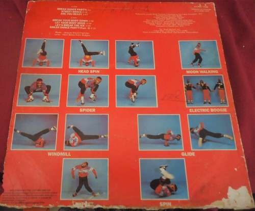 BREAK MACHINE - BREAK DANCE PARTY  -1984 CCP VINYL LP  - CCP (L) 1050